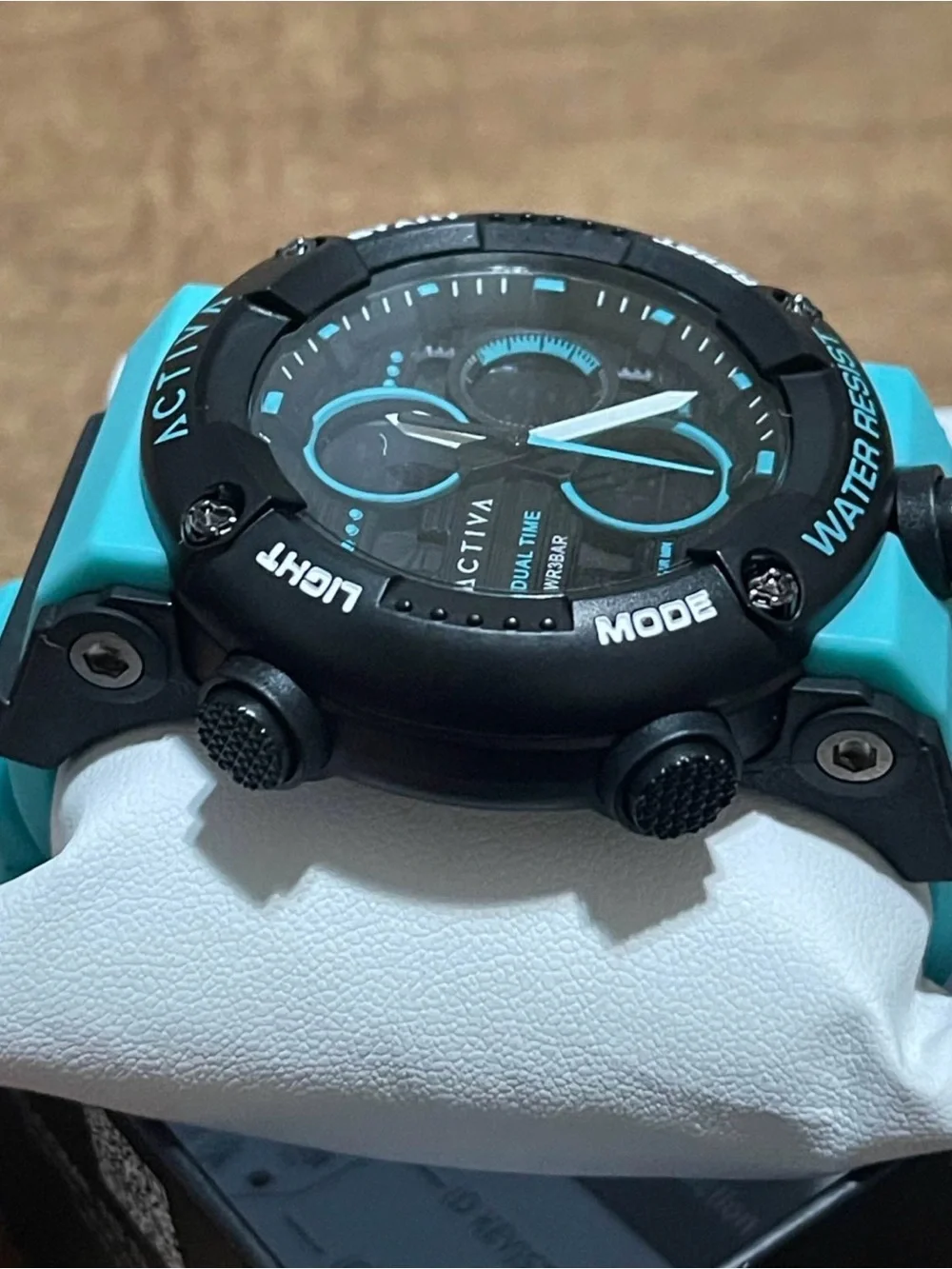 Activa X Invicta Digital Analog Men's Watch - 52mm. Teal. Blue new